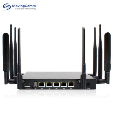 Best 5G Industrial Wifi Router With Multi Sim Card Slot External Antenna 4 Lan 1 Wan Wireless 5G USB Modem VPN Router